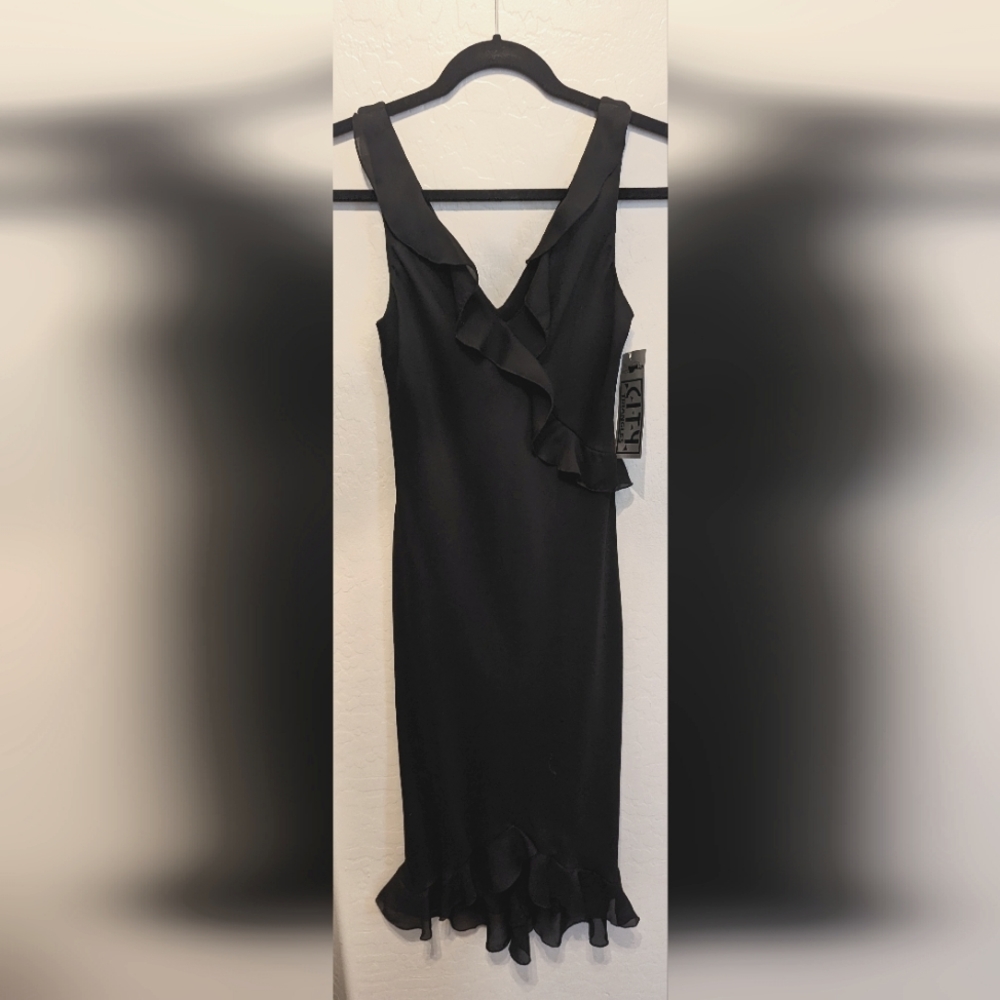 City Triangles - Black Sleeveless Party Dress - Size 7/8